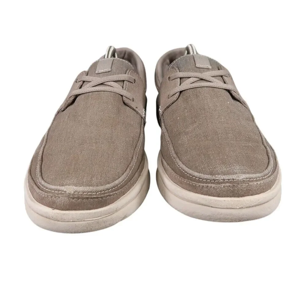 Clarks Shoes Men 8.5 Sneaker Casual Boat Loafer Cantal Comfort Lifestyle Slip On